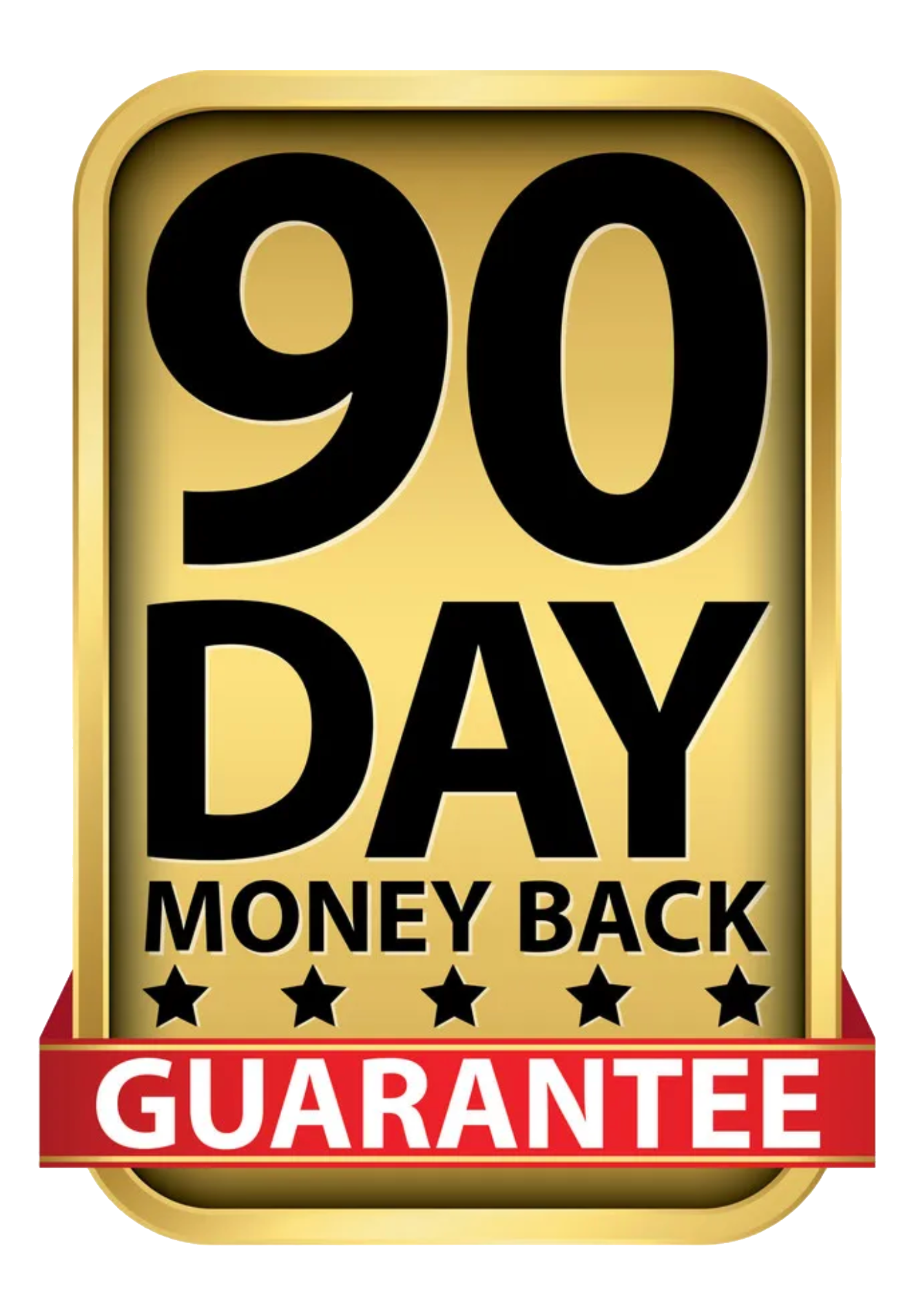 90 day money back guarantee